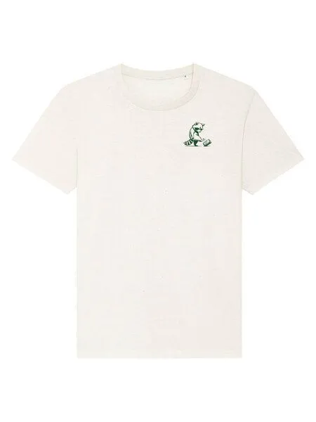 Kultgut Kultgut Klassik- Shirt - Recycelte Biobaumwolle naturbelassen/ Not Now, Natur, – Produktbild 3 von 4