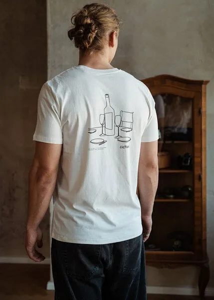 Kultgut Kultgut NEW Upcycling Generation- Artdesign - Bioshirt / Cultura, Hellbeige, – Produktbild 1 von 4