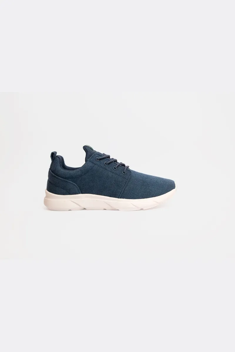 8000kicks EU 8000kicks EU Damen vegan Sneaker Explorer V2, Extra dunkelblau, – Produktbild 1 von 2