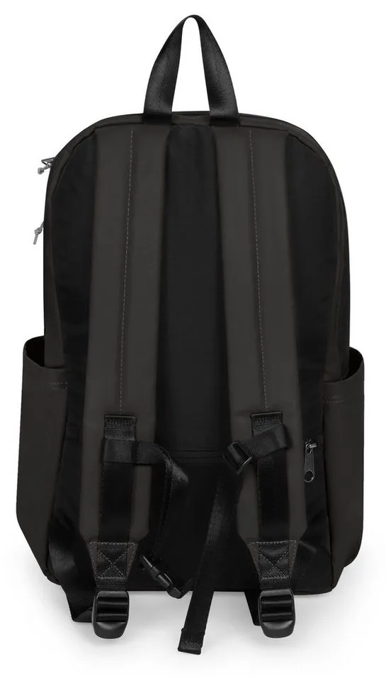 Eastpak Eastpak Freizeitrucksack TARP PACK, Unisex Daypack mit 16" Laptopfach mit reflektierenden Elementen, Schwarz, – Produktbild 4 von 4