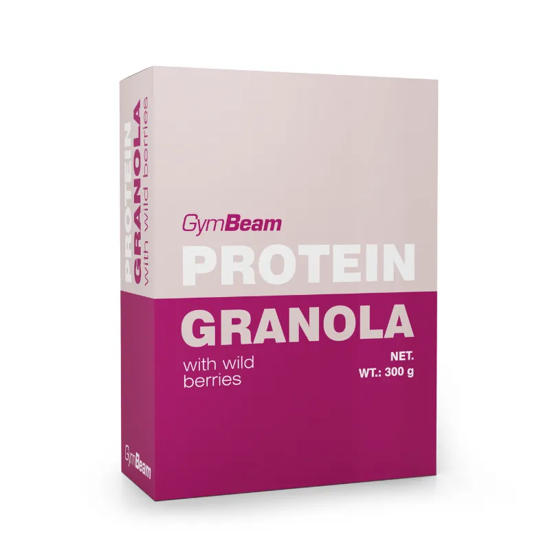 GymBeam Food GymBeam Protein Granola mit Waldbeeren 300 g – Produktbild 1 von 1
