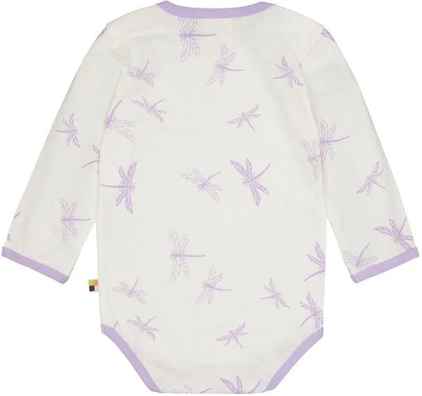 loud + proud loud + proud Babys & Kinder Body langarm Druck, GOTS-zertifiziert, Lilac(lila), – Produktbild 2 von 2