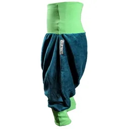 liebewicht Yogahose Pumphose liebewicht Bio Nicki petrol Bündchenfarbe nach Wahl – Produktbild 1 von 1