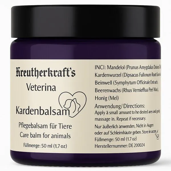 Kreutherkraft Kreutherkraft Kardenbalsam - Pflegebalsam für Tiere – Produktbild 1 von 1