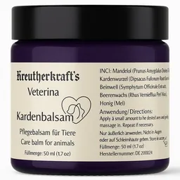 Kreutherkraft Kreutherkraft Kardenbalsam - Pflegebalsam für Tiere – Produktbild 1 von 1