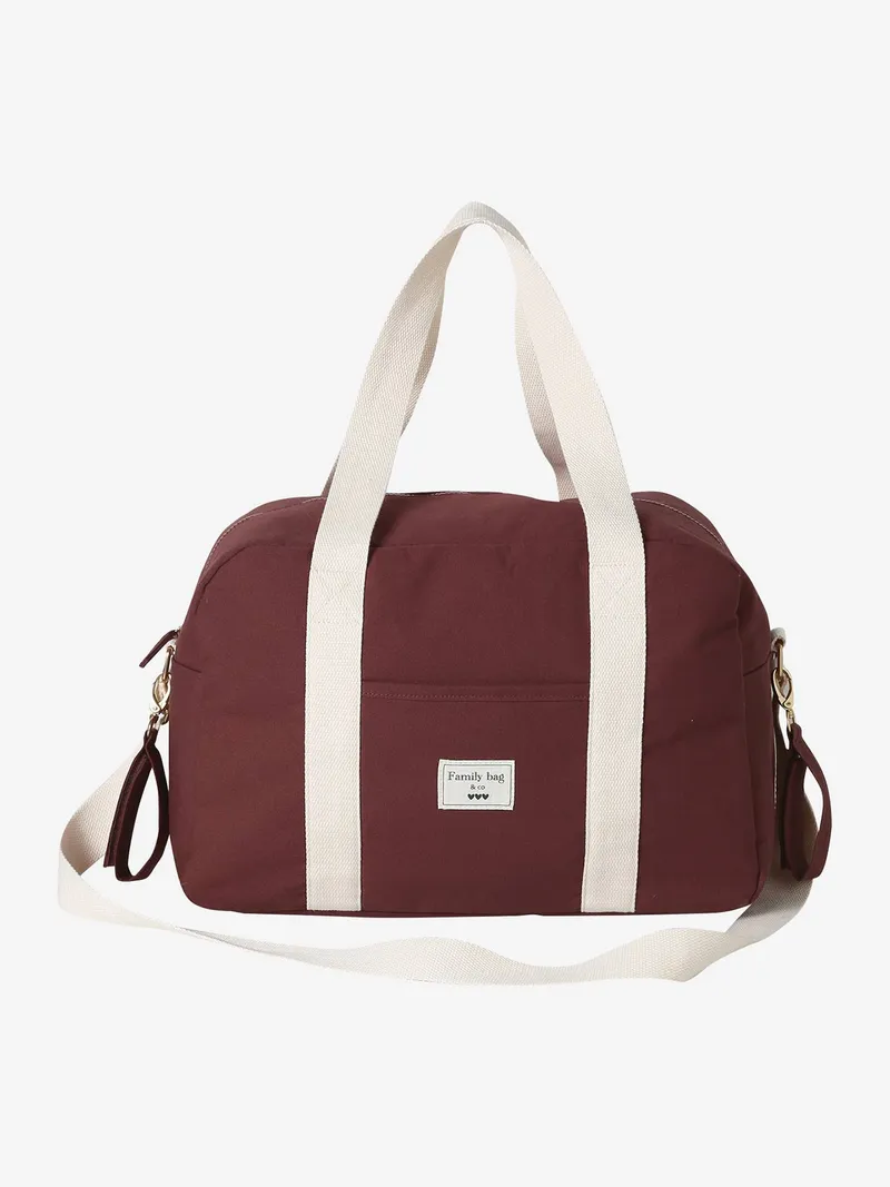 Vertbaudet Wickeltasche Weekender 48 Std BAGHERIA, Hellbraun, – Produktbild 1 von 4