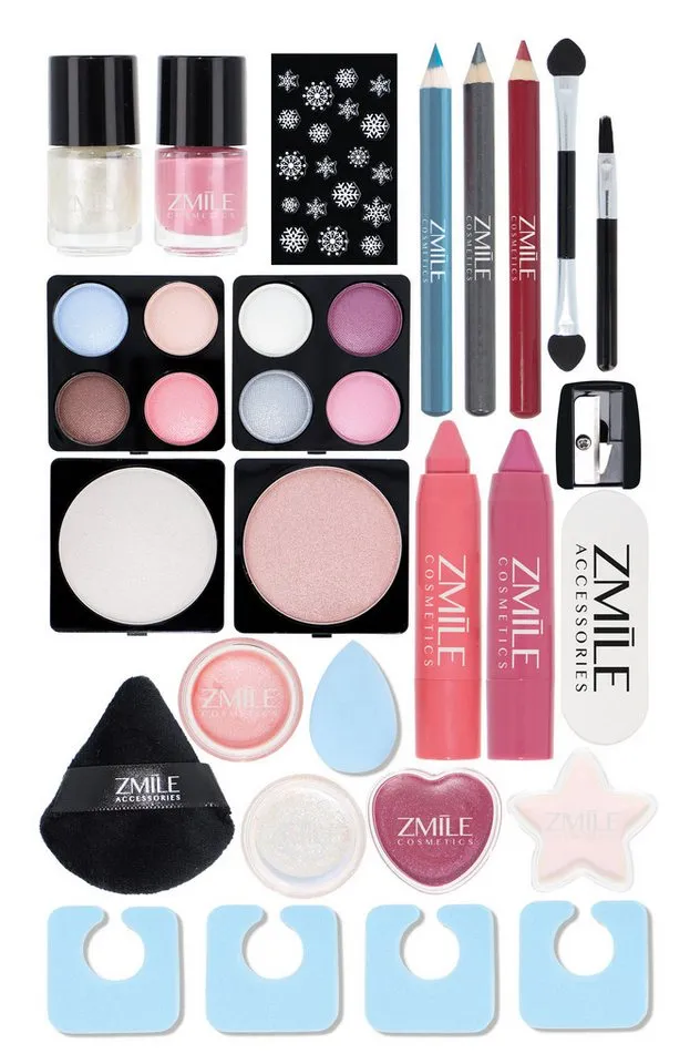 ZMILE COSMETICS Kosmetik-Adventskalender ZMILE COSMETICS Adventskalender Cube Winter Wonderland (24-tlg), Blau|bunt, – Produktbild 5 von 5