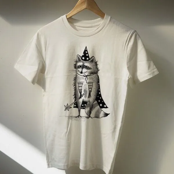 LIGARTI LIGARTI T-shirt - Zaubär, Cremeweiß, – Produktbild 4 von 5