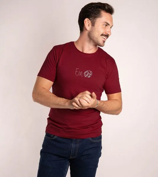 Gary Mash GARY MASH Shirt Einstein aus TENCEL Modal Mix, Burgund, – Produktbild 3 von 3