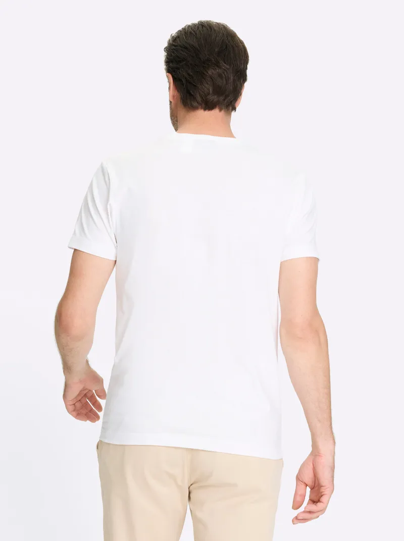 Catamaran T-Shirt weiß-bedruckt, Weiß-bedruckt, – Produktbild 2 von 2