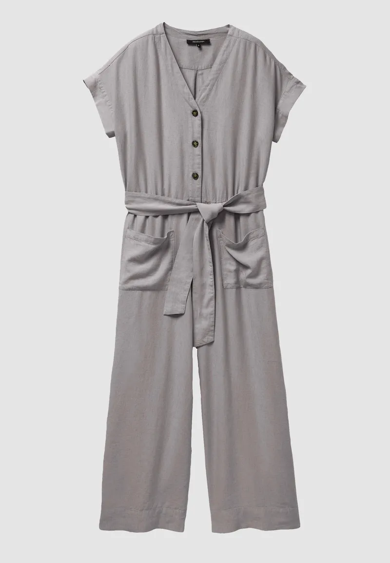 recolution Recolution Damen vegan Jumpsuit Dianella Greige, Beige, – Produktbild 1 von 2