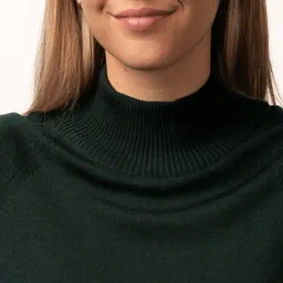 Kopyto Kopyto Damen Strick Pullover Stehkragenpullover aus 100% Merinowolle RWS-zertifiziert Eco – Produktbild 1 von 1