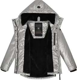 ragwear ragwear Winterjacke Monadde Bling Glänzende warme Jacke mit Kapuze – Produktbild 1 von 1