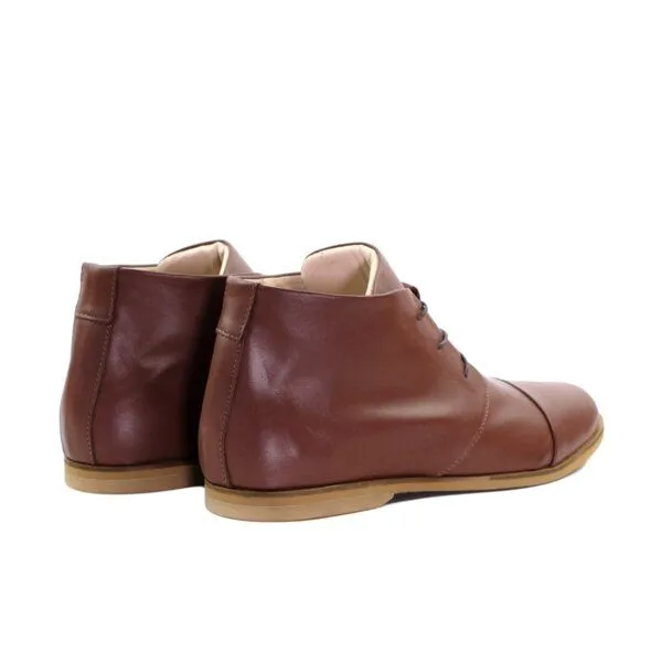 SORBAS SORBAS '87 Leder Boots Schnürschuhe, Auburn, – Produktbild 3 von 4