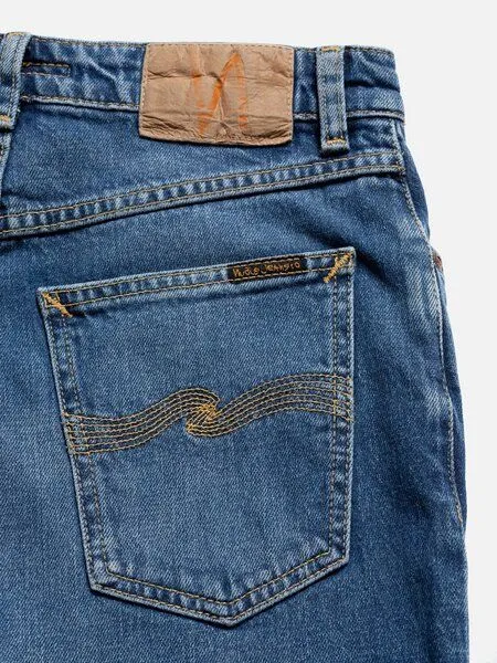 Nudie Jeans Nudie Jeans ROWDY RUTH - French Blue – Produktbild 3 von 4