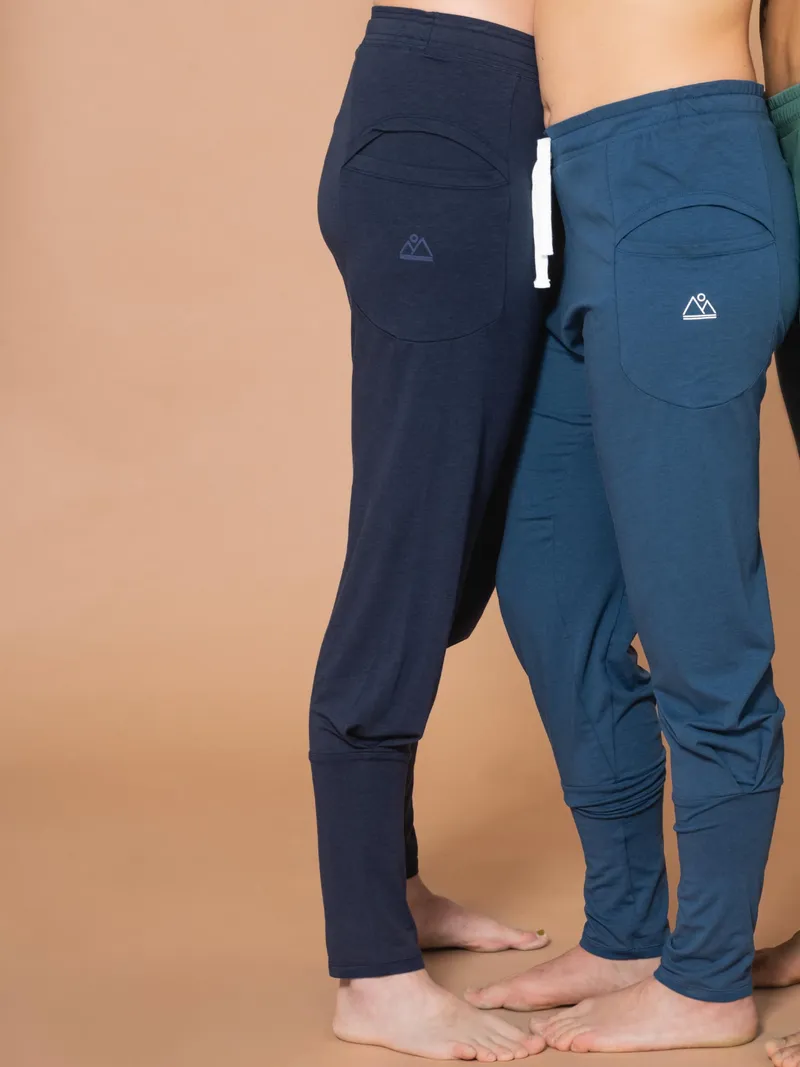 nice to meet me nice to meet me Herren vegan Baggy Pants Nachtblau, Extra dunkelblau, – Produktbild 1 von 2