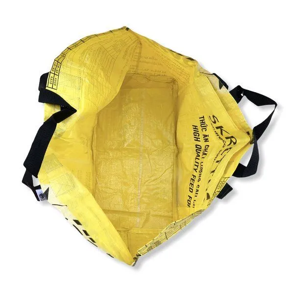 Beadbags Beadbags Große Einkaufstasche Ri42 recycelter Reissack, Gelb, – Produktbild 3 von 4