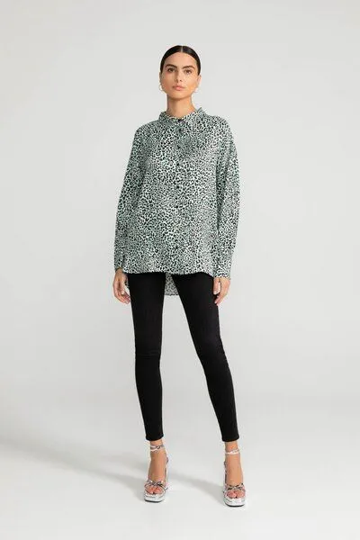 Lovjoi Lovjoi Bluse Alaiya, Sprinkled leo, – Produktbild 3 von 4