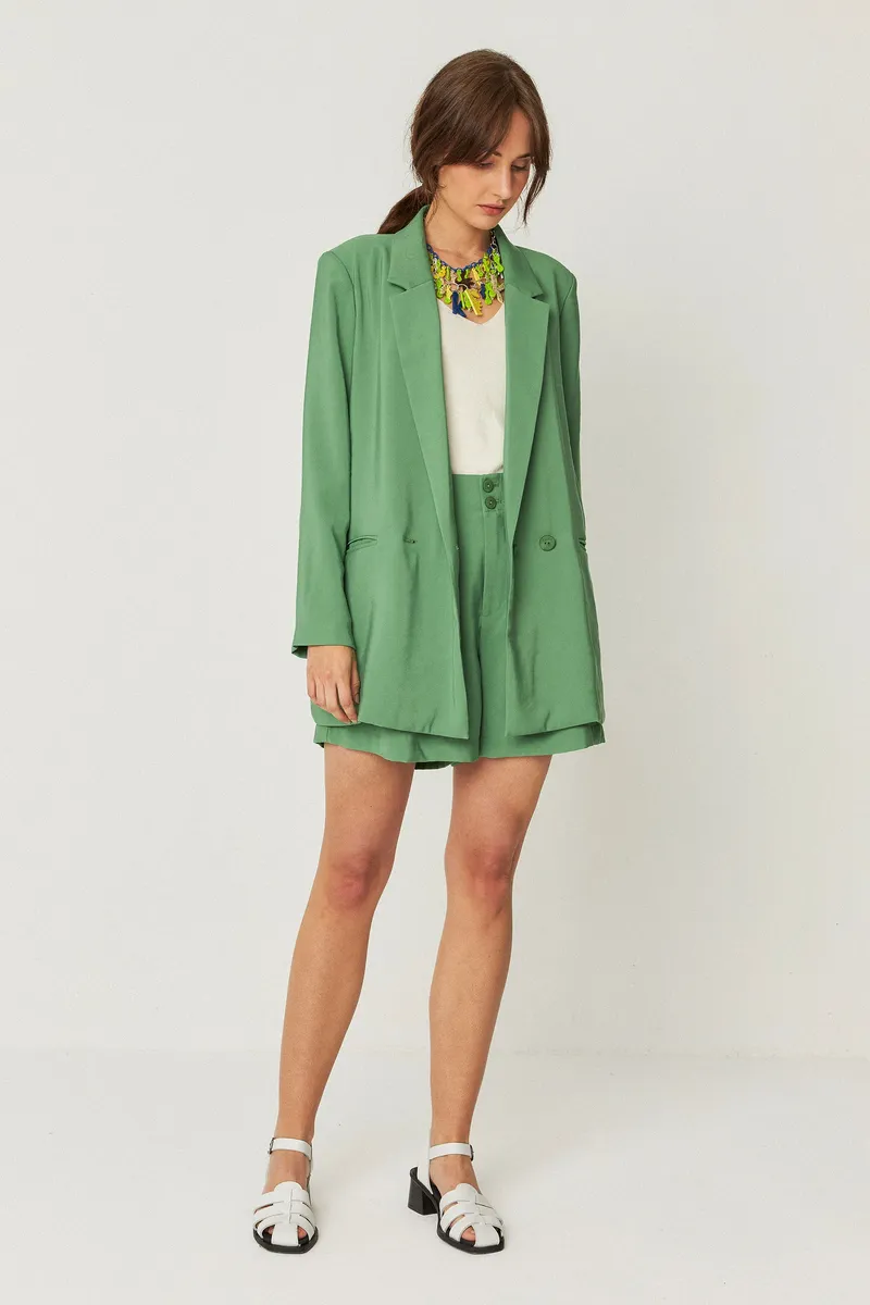 SKFK SKFK Damen vegan Blazer Atxa Hellgrün, Hellgrün, – Produktbild 2 von 2