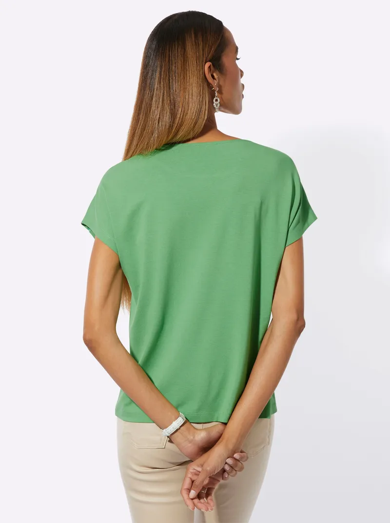 Witt Rundhalsshirt apfel, Apfel, – Produktbild 2 von 2