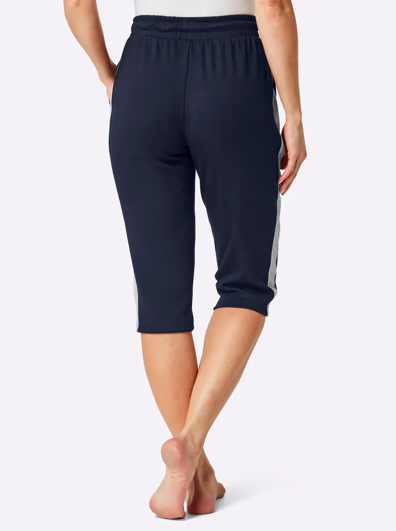 feel good Capri-Hose marine, Marine, – Produktbild 2 von 3