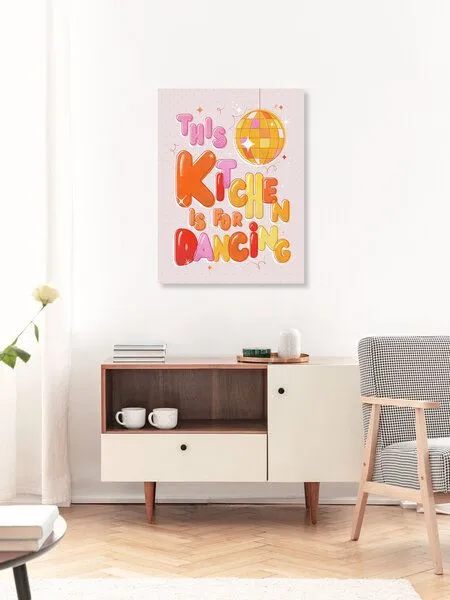 Photocircle Photocircle Poster / Leinwandbild - This Kitchen Is For Dancing – Produktbild 3 von 4