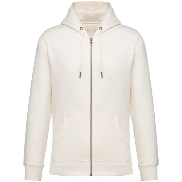 Greenspired Greenspired Umweltfreundliches Unisex Kapuzensweatshirt mit Zip 350 g/m² XXS - 4 XL, Elfenbein, – Produktbild 1 von 1