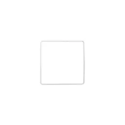 Rico Design Rico Design Metallring Quadrat weiß 10cm – Produktbild 1 von 1