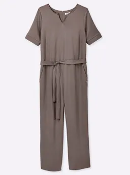 sheego Jumpsuit dunkeltaupe – Produktbild 1 von 1