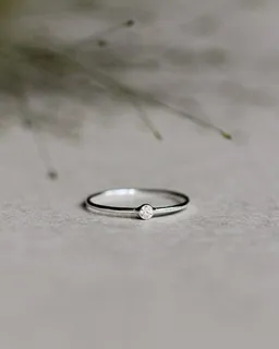 lille mus lille mus Ring 'Blingbling' 925 Silber – Produktbild 1 von 1