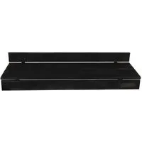 Balkonbar Balkonbar Pine holz - Balkongeländer Rund - 90 x 30 cm, Schwarz, – Produktbild 1 von 1