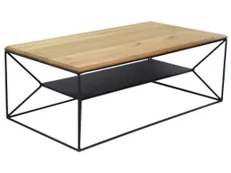 Couchtisch 'Robin' mit Ablage, Wildeiche, 110 x 40 x 60 cm – Produktbild 1 von 1