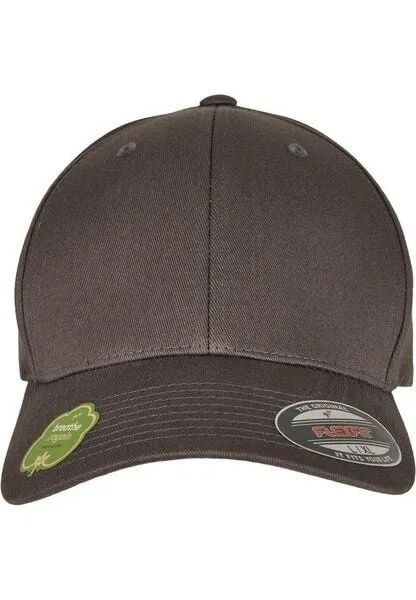 Flexfit Flexfit Organic Cotton Cap Yupoong 6Panel Full 6277OC, Dark grey (dunkelgrau), – Produktbild 1 von 4