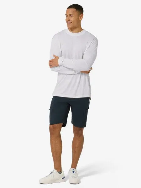Super.Natural Super.Natural M Casual Rib Bio J LS für Herren, Fresh white, – Produktbild 3 von 4