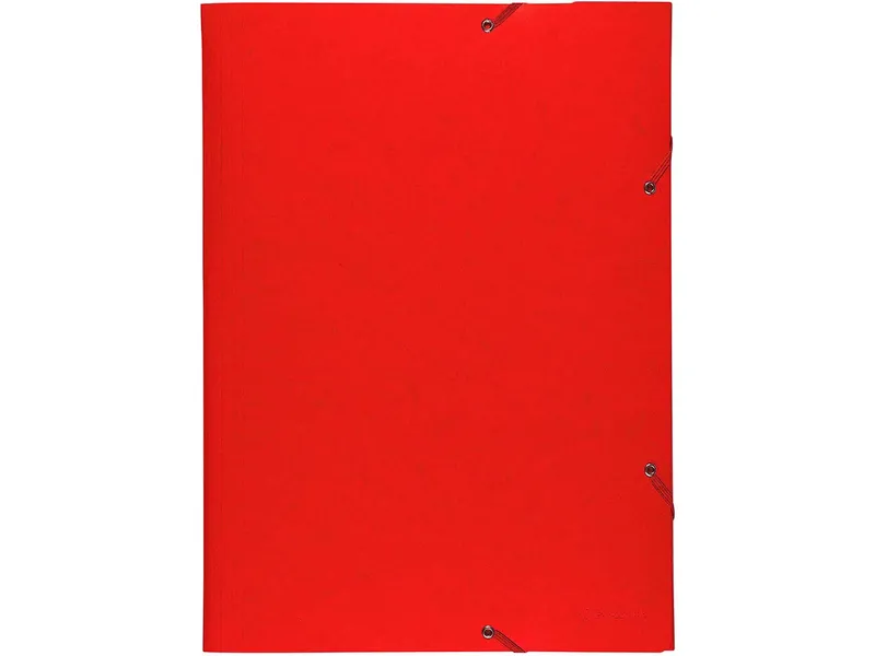 Exacompta Exacompta Eckspannermappe DIN A3 rot mit Klappen 700g/m² – Produktbild 2 von 3
