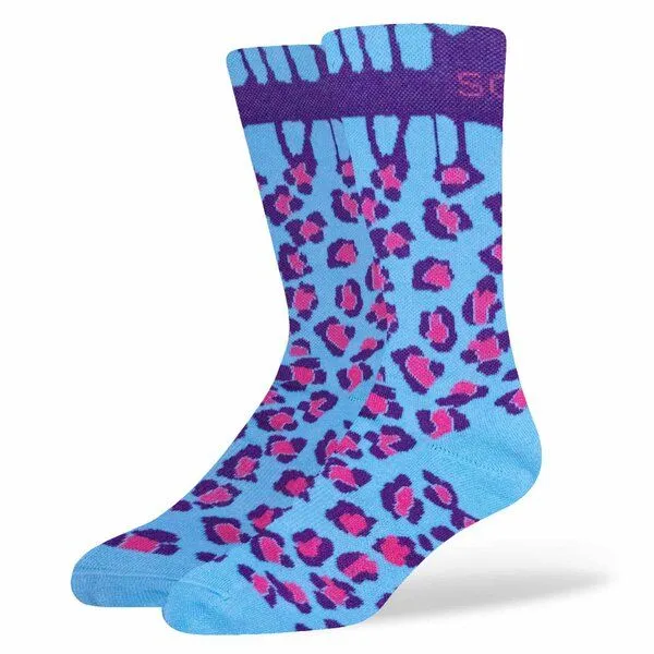 SOXN LEO BABYBLAU / Leo Socken / Bio-Baumwolle SOXN, Blau, – Produktbild 1 von 2