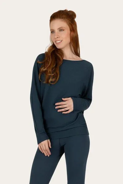 Urban Goddess Urban Goddess Budhi Yoga Langarm Shirt, Orion (midnight), – Produktbild 1 von 4