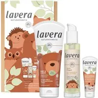 lavera lavera Bio-Geschenkset 'Baby & Kinder', Waschlotion/Shampoo, Pflegeöl & Wundschutzcreme – Produktbild 1 von 1