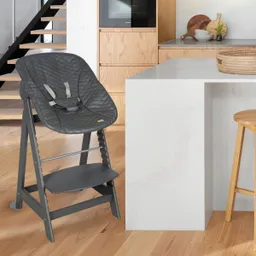 roba Roba Treppenhochstuhl, Set 2in1 Graphite gesteppt Born Up 'Luxe' – Produktbild 1 von 1
