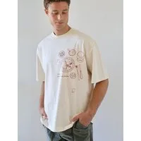 Kultgut Kultgut Artdesign - Biofair- Oversize Shirt / Picnic, Natur, – Produktbild 1 von 1