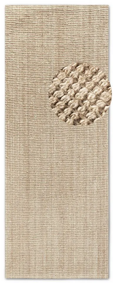 Villeroy & Boch Villeroy & Boch Teppich Rosalie Juteteppich, rechteckig, Höhe: 10 mm, Läufer, 100% Jute, Natur, Wohnzimmer, Esszimmer, Schlafzimmer, Weiß, – Produktbild 6 von 8