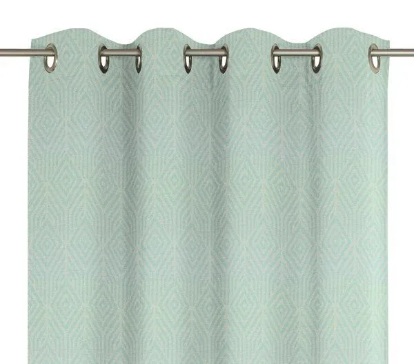 Nature by Adam Nature by Adam Vorhang aus 100% Bio-Baumwolle - Made in Germany - Easy Diamond, Blau, – Produktbild 1 von 7