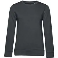 B&C Collection B&C Collection Damen Inspire Crew Neck Sweatshirt Pullover, Asphalt, – Produktbild 1 von 1