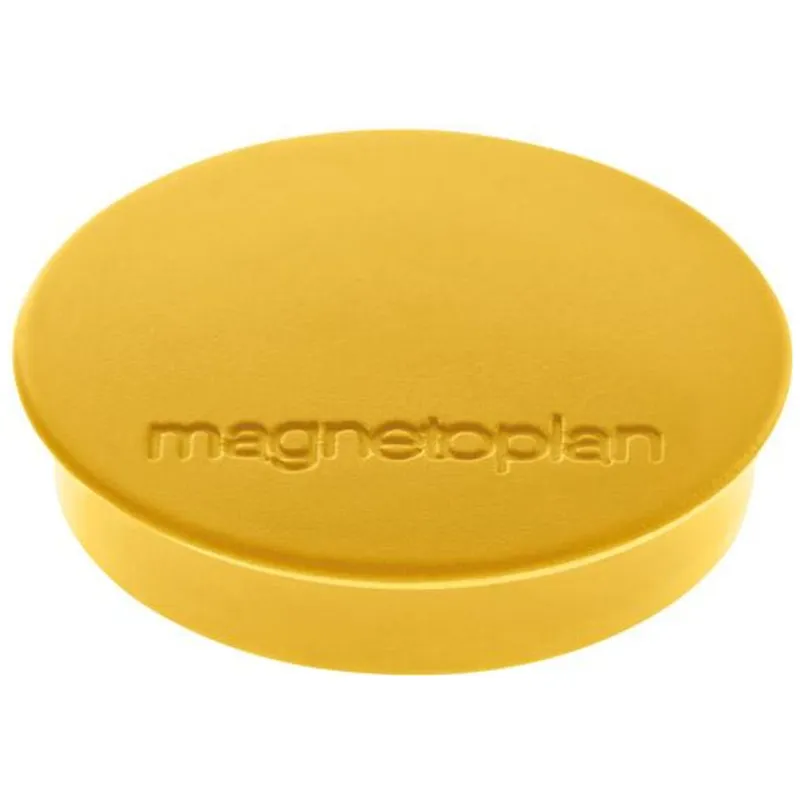 magnetoplan 10 magnetoplan Magnete 'Discofix standard' gelb – Produktbild 3 von 3
