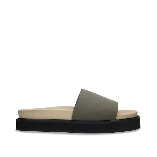 Nae Vegan Shoes Nae Vegan Shoes NAE | Okina Schwarze Vegane Sandalen - Mutig und nachhaltig, Grün, – Produktbild 1 von 4