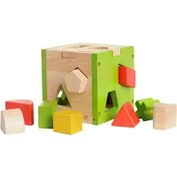 EverEarth EverEarth Sortierwürfel aus Holz 13 x 13 x 13 cm – Produktbild 1 von 1