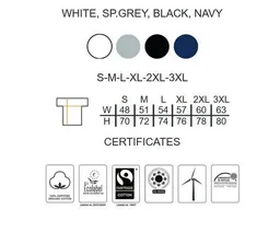 Neutral Neutral® Herren Unisex T-Shirt V-Neck von Neutral Bio Baumwolle – Produktbild 1 von 1