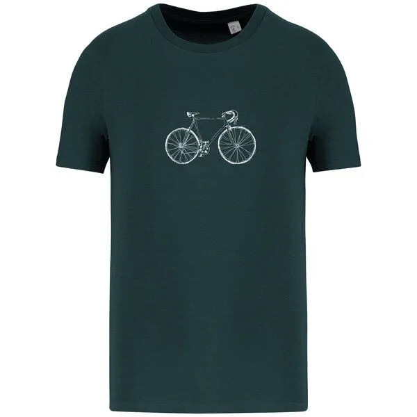 Greenspired Greenspired Basic Bio T-Shirt Vintage Bike Nr. 4 ( 155g/m²) XXS - 5 XL, Amazongrün, – Produktbild 1 von 1