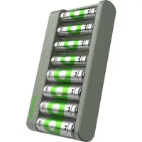 GP Battery GP Battery USB Ladegerät "E821U" inkl. 4 x AA mit je 2.000 mAh und 4 x AAA mit je 850 mAh – Produktbild 1 von 1