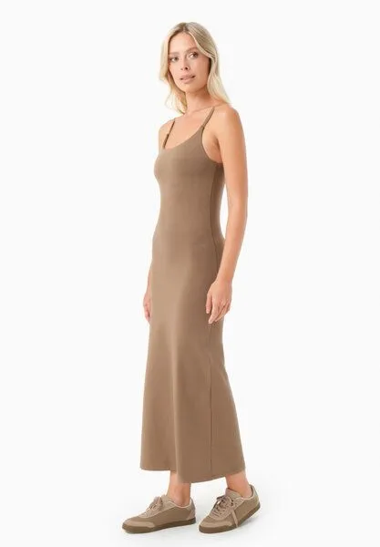 ORGANICATION ORGANICATION DIANNA | Kleid aus Bio-Baumwolle, Gravel, – Produktbild 1 von 4
